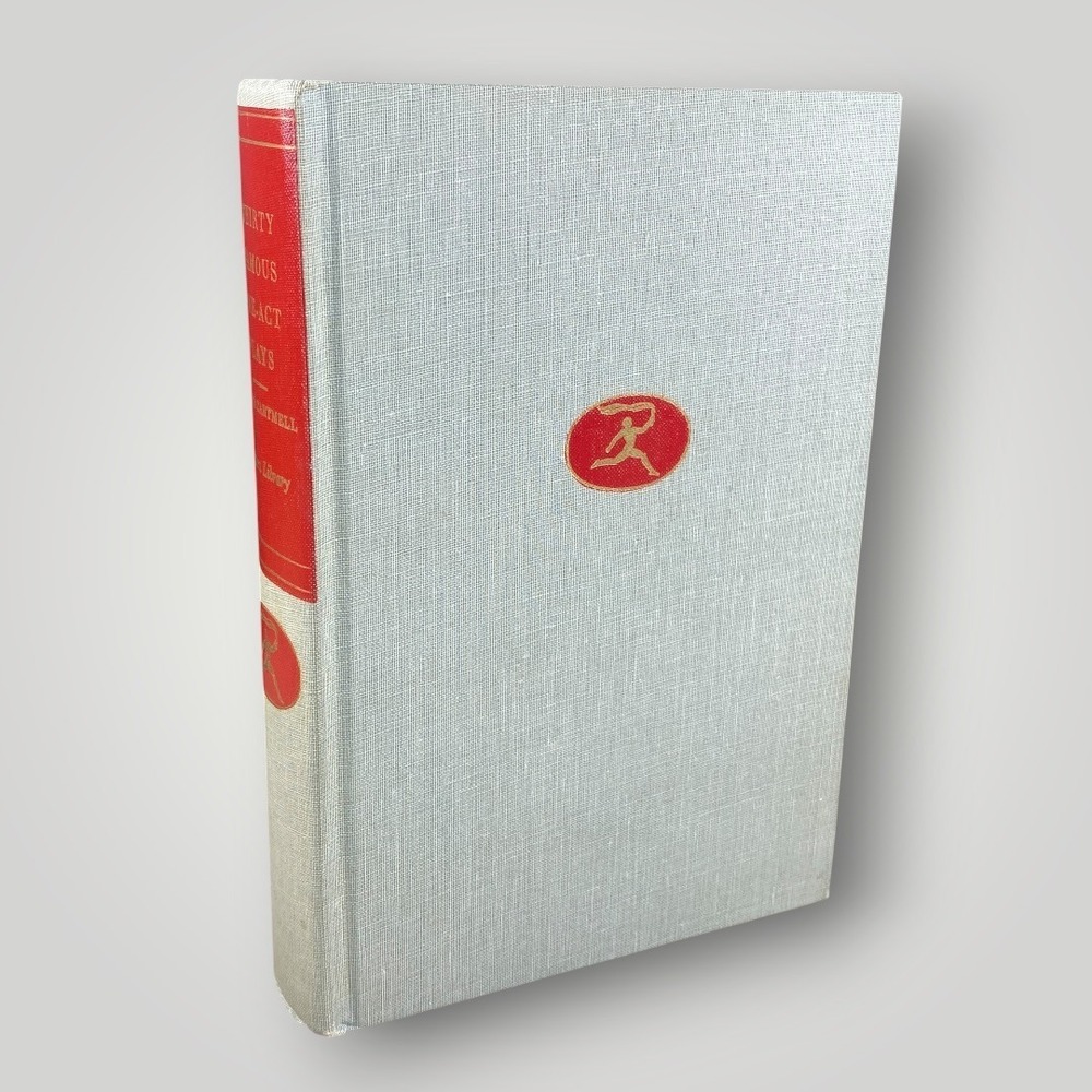 Thirty Famous One-Act Plays 1943‎ Modern Library Hardcover Cerf & Cartmell Drama